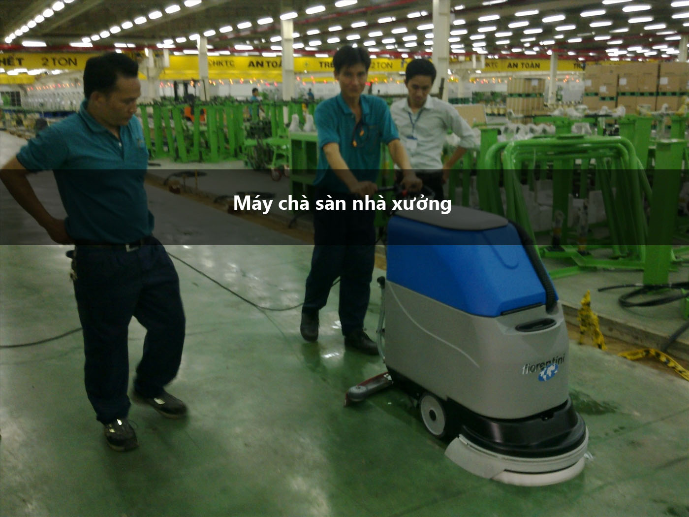 máy chà sàn nhà xưởng