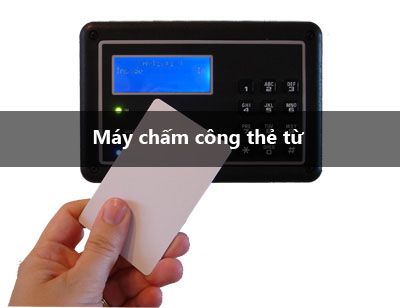 Máy chấm công thẻ từ