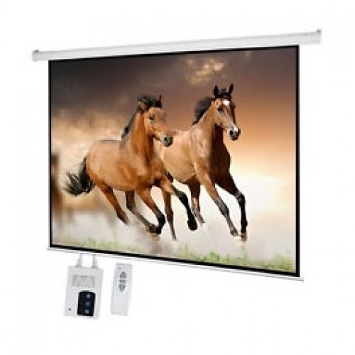 Màn chiếu điều khiển Tỉ Lệ ( 16 : 9 ) 104 x 58.7 (120”) 2m64 x 1m49