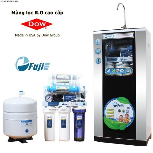 Máy lọc nước tinh khiết RO thông minh FujiE RO-09 (9 cấp lọc-bao gồm tủ cường lực )