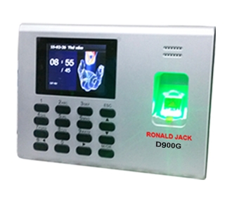 MÁY CHẤM CÔNG D900G ( VÂN TAY + THẺ TỪ + PIN)