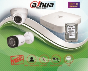 Trọn bộ Camera Dahua 5 mắt HD1.0M