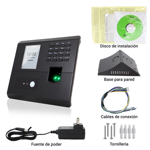 Máy Chấm Công Khuôn Mặt F500 ( wifi + Kiểm soát Cửa )